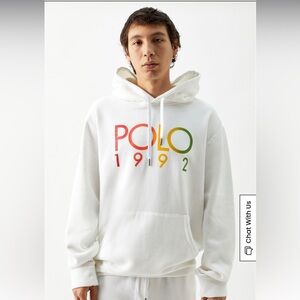 POLO Ralph Lauren ; Stadium Rainbow POLO 1992 Fleece Hoodie ; Never worn